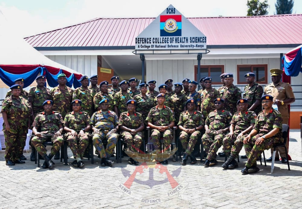 Graduation of Kenya Defence Forces nurses on 30 August 2022 National